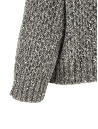 Свитер, кардиган PESERICO Zipped hooded cardigan (A99848F0309243271) #