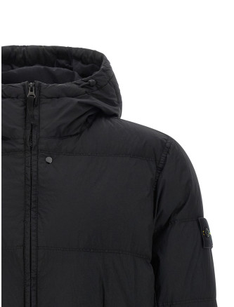 Пуховая куртка STONE ISLAND Crinkled-effect down jacket (L2S154100037S0A23V0029) #