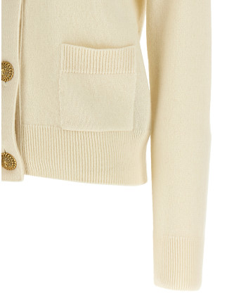 Свитер, кардиган BALMAIN Eco-cashmere cardigan (HF1KL917KI870KA) #