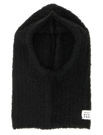 Шляпа MM6 MAISON MARGIELA Bouclé balaclava with logo (S62TB0010M13342900) #