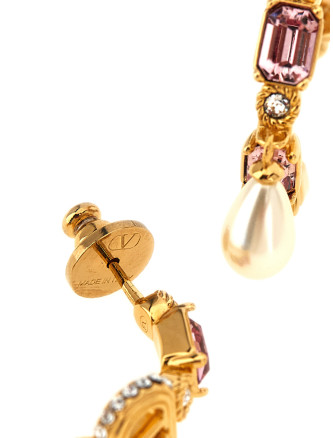 Серьги VALENTINO GARAVANI 'Ovalette' (W2J0CD9QVS1PU) #