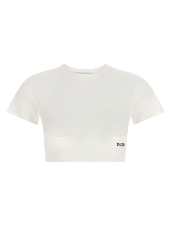 Футболка THE ATTICO Bustier crop t-shirt (261WCT00364JJJ025AA001) #1