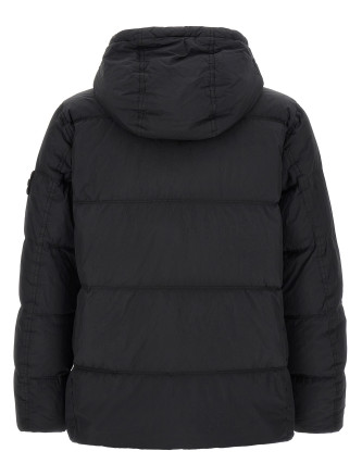 Пуховик STONE ISLAND Ruffled effect down jacket (L2S154100037S0A23V0020) #