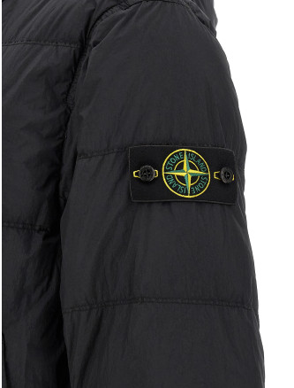 Пуховик STONE ISLAND Ruffled effect down jacket (L2S154100037S0A23V0020) #