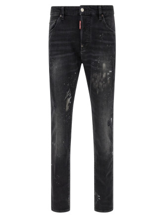 Джинсы DSQUARED2 Splatter paint jeans
