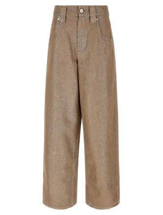 Джинсы BRUNELLO CUCINELLI 'Baggy'