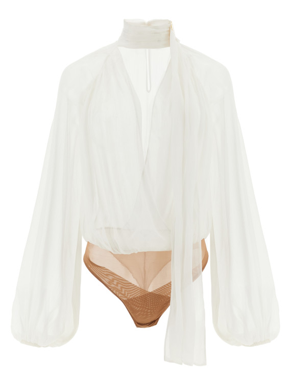 Верх ELISABETTA FRANCHI Body crêponne (CB00566E2360) #1