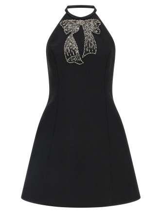 Мини VALENTINO GARAVANI Valentino Garavani dress with front embroidery