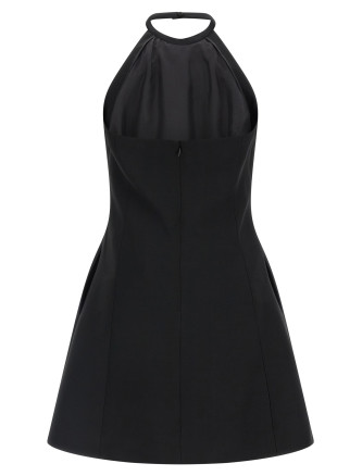 Мини VALENTINO GARAVANI Valentino Garavani dress with front embroidery (B3VALH01CFNUD) #