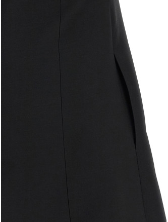 Мини VALENTINO GARAVANI Valentino Garavani dress with front embroidery (B3VALH01CFNUD) #