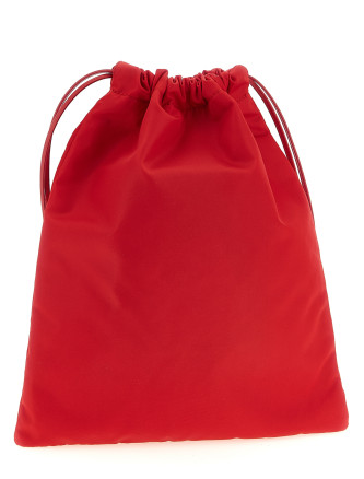 'Wish in Re-Nylon' pouch with logo (1NK01M2HG6F0011) #