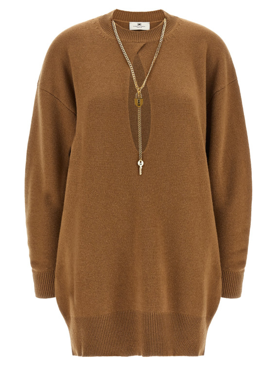 Мини ELISABETTA FRANCHI Necklace dress (AM23T66E2AI6) #1