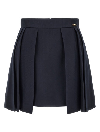 Макси ELISABETTA FRANCHI Fresh wool skirt