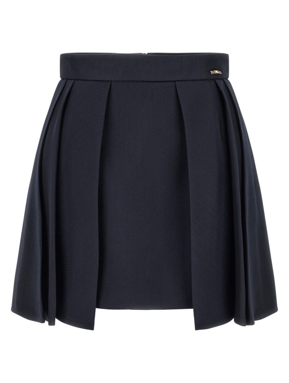 Макси ELISABETTA FRANCHI Fresh wool skirt (GO21366E2H88) #1