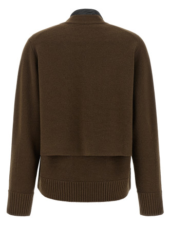 Свитер, кардиган SACAI Cut-out cardigan (2608673601) #