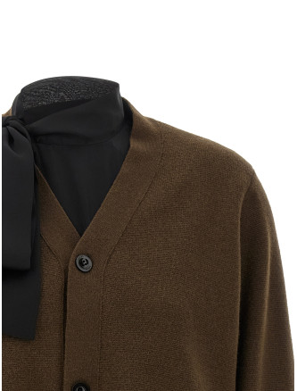 Свитер, кардиган SACAI Cut-out cardigan (2608673601) #
