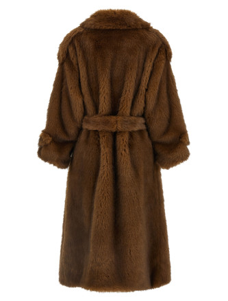 Мех, шуба B&B COUTURE 'Farrah' (FARRAHTRENCHMINK) #