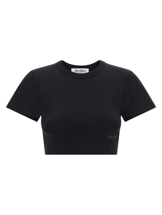 Футболка THE ATTICO Bustier crop t-shirt (261WCT00364JJJ025AA100) #1