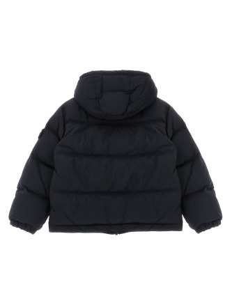 Пуховая куртка, парка, повседневная куртка STONE ISLAND JUNIOR 'Badge Stone Island' (L2S164100005S0483V0029) #