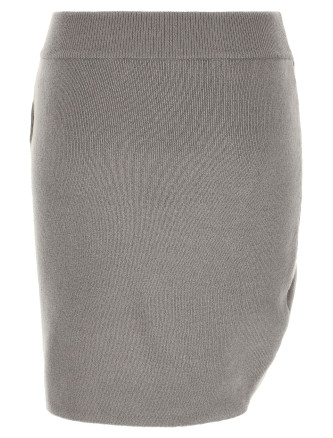 Макси GIUSEPPE DI MORABITO Jewel pin skirt (07PFKNS419X1676095) #