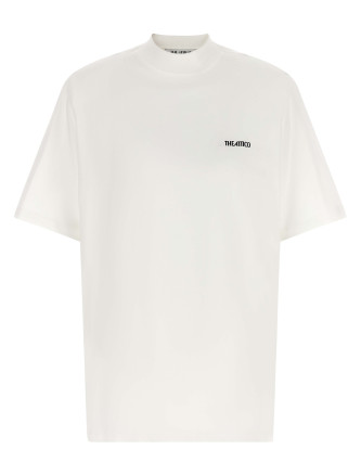 Футболка THE ATTICO Mock-neck T-shirt