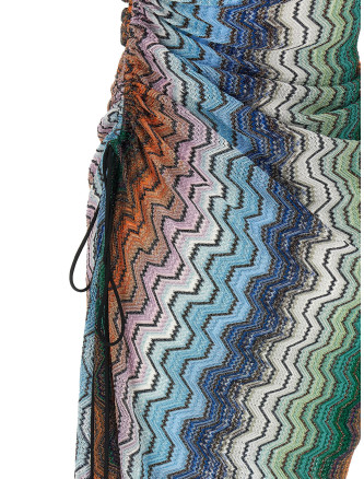 Пляжная одежда MISSONI Greek motif cover-up dress (MC25SQ07BR015DSMSNQ) #