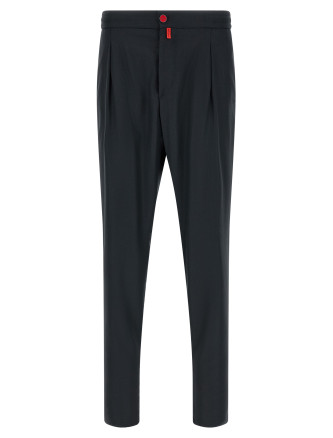 Брюки KITON Red button pants