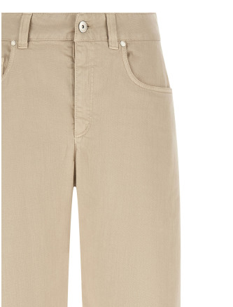 Брюки BRUNELLO CUCINELLI Garment-dyed jeans (MH137P4057C2471) #
