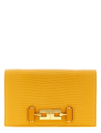 Сумка через плечо ELISABETTA FRANCHI Lizard print crossbody bag