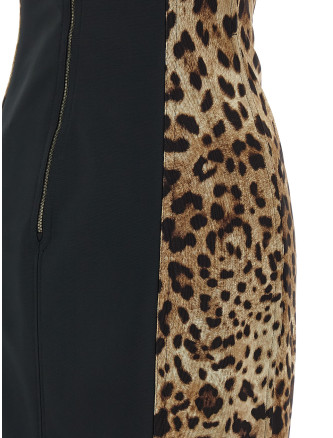 Миди DOLCE & GABBANA Animal-Print Corset Dress (F6R3OTGDCLRHY13M) #