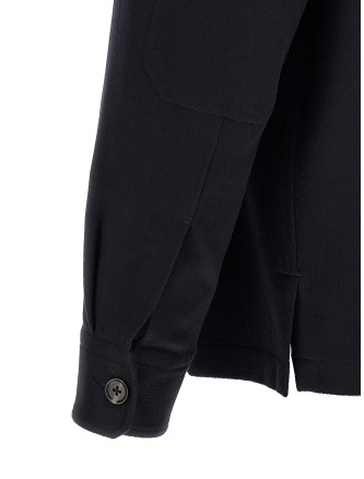 Рубашка, блузка ZEGNA Oasis Cashmere Overshirt (E8V46SOT6B923) #