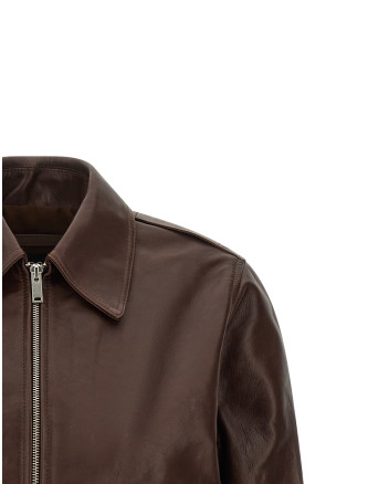 Кожаная куртка A.P.C. 'Gaelle' (PXCDGF32052CAA) #