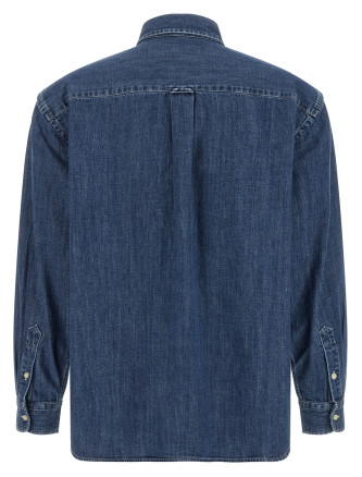 Рубашка, блузка POLO RALPH LAUREN Denim shirt with logo embroidery (211B17146001) #
