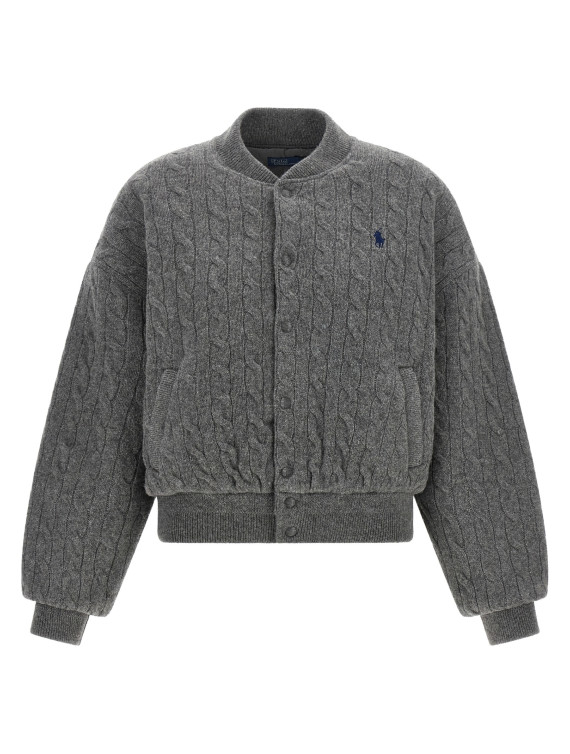 Куртка-бомбер POLO RALPH LAUREN Padded Knit Braided Bomber Jacket (211B30888001) #1
