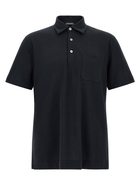 Поло ZEGNA Polo shirt with pocket (UI392A4I752B09) #1