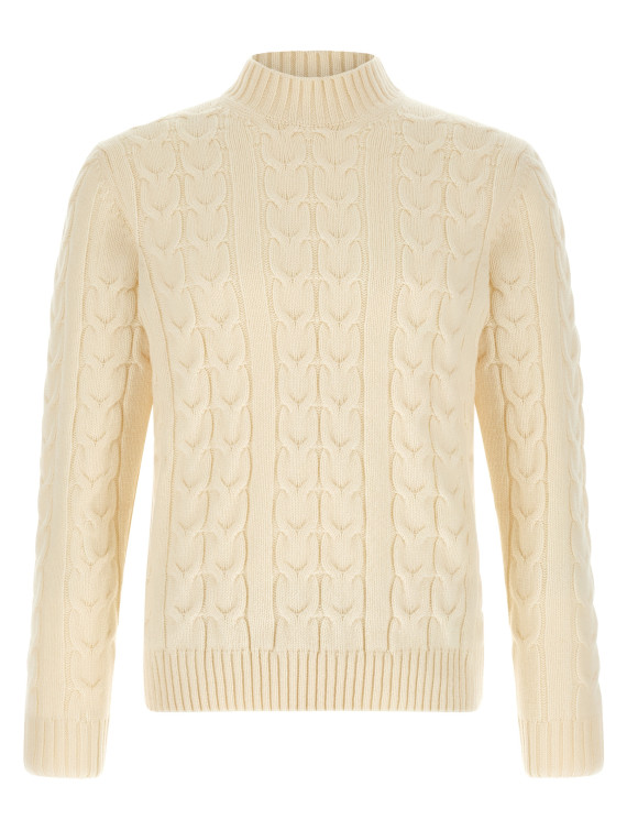 Свитер, кардиган ZANONE Braided turtleneck sweater (810335ZQ206Z4151) #1