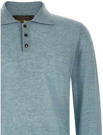 Свитер, кардиган ZANONE Knitted polo shirt (810392ZK135Z1408) #