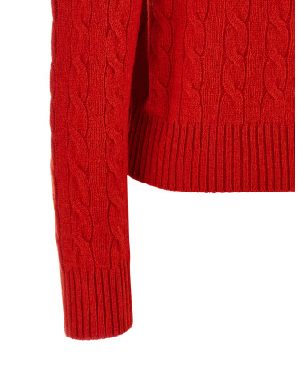 Поло POLO RALPH LAUREN Braided knit polo shirt (211972132501) #