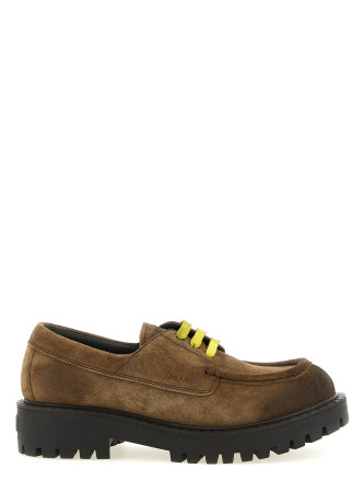 Баулы аяқ киім PRADA Suede lace ups