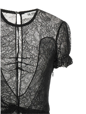 Мини THE ATTICO Lace dress (261WCA00516MIX123AA100) #
