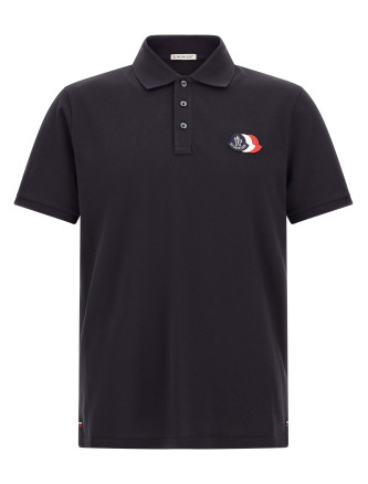 Поло MONCLER Triple logo polo shirt