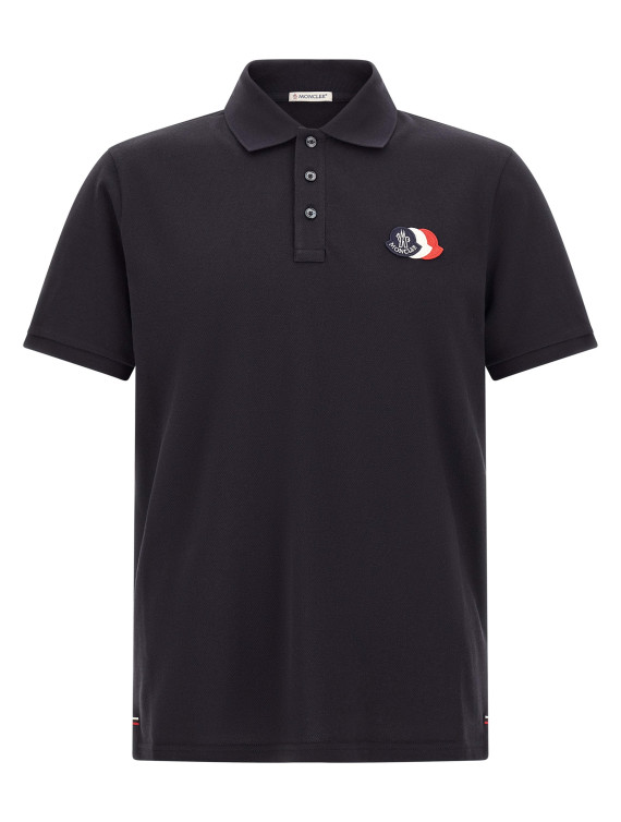 Поло MONCLER Triple logo polo shirt (L20918A0001289A1677X) #1