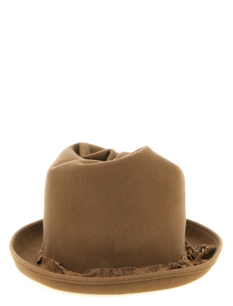 Шляпа YOHJI YAMAMOTO Curled crown hat