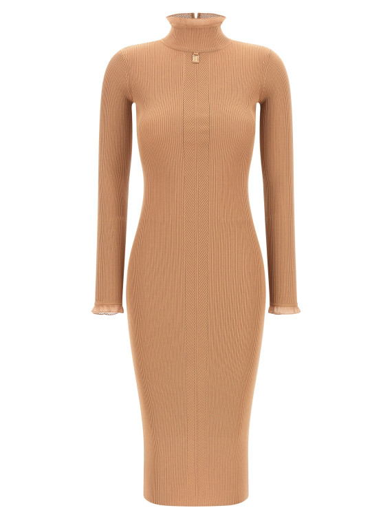 Миди ELISABETTA FRANCHI Ribbed knit dress (AM21B66E2FK4) #1