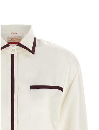Рубашка, блузка F.R.S. - FOR RESTLESS SLEEPERS Shirt with contrast profiles (CA001039TE80015714) #
