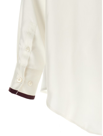 Рубашка, блузка F.R.S. - FOR RESTLESS SLEEPERS Shirt with contrast profiles (CA001039TE80015714) #