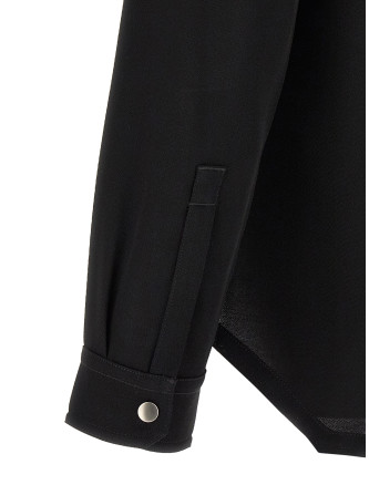 Рубашка, блузка RICK OWENS 'Larry Frogpocket' (RU02F4287WT09) #
