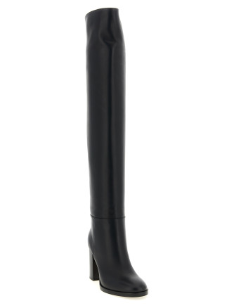 Высокие сапоги GIANVITO ROSSI 'Glove' (G8003785CUOVGINERO) #