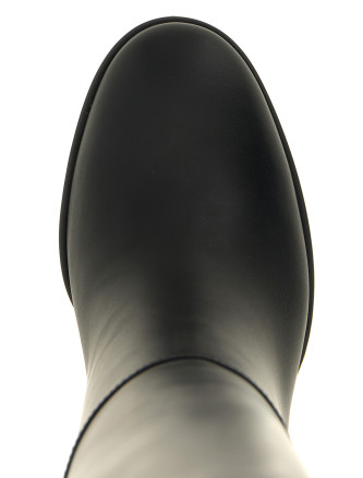Высокие сапоги GIANVITO ROSSI 'Glove' (G8003785CUOVGINERO) #