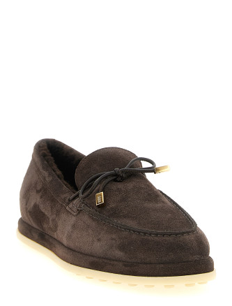 Лоферы TOD'S Suede loafers (XXW24M0KQ80RE09999) #